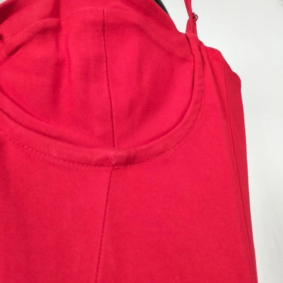 HOUSE OF CB SAMARIA RED CORSET DRESS SIZE XS PLUS CUP - Picture 3 of 3